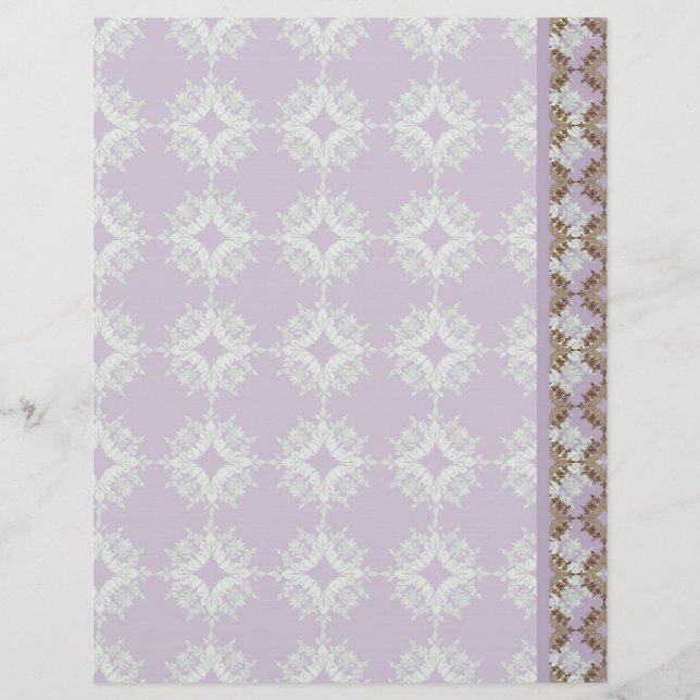 Fleur di Lys Damask - Stationery (Framsida)
