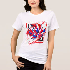 Fleur éclatée t shirt