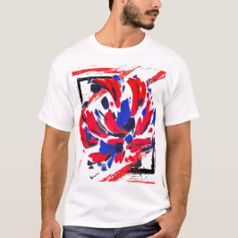 Fleur éclatée t shirt