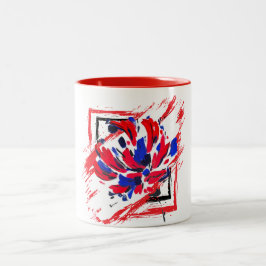 Fleur éclatée Två-Tonad mugg