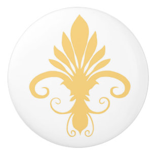 Fleur Lily Guld Knopp