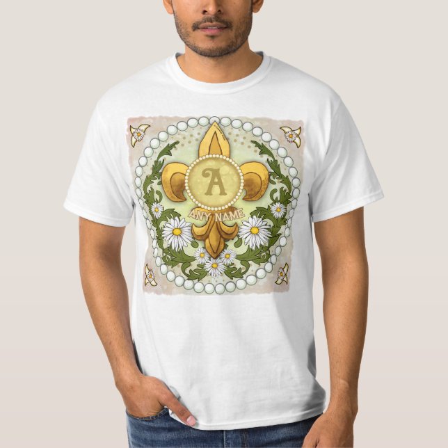 Fleur Monogram t-shirt (Framsida)
