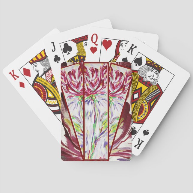 Fleur montante casinokort (Baksidan)
