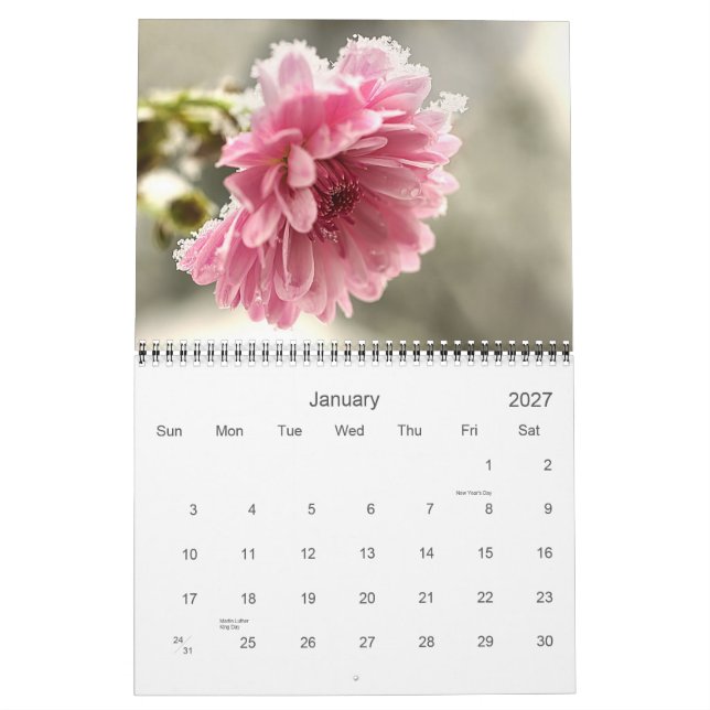 Fleurs de la Fundera Kalender (Jan 2027)