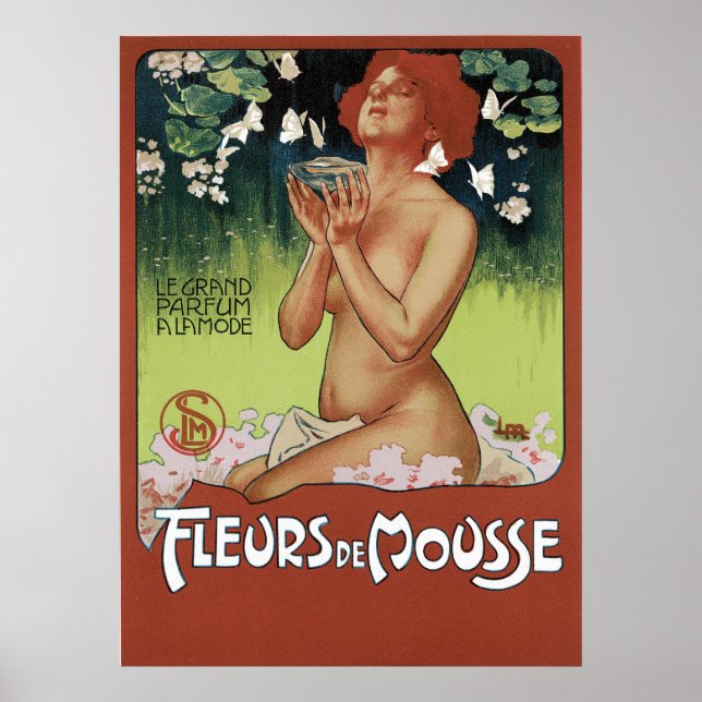Fleurs de Mousse Poster (Framsidan)