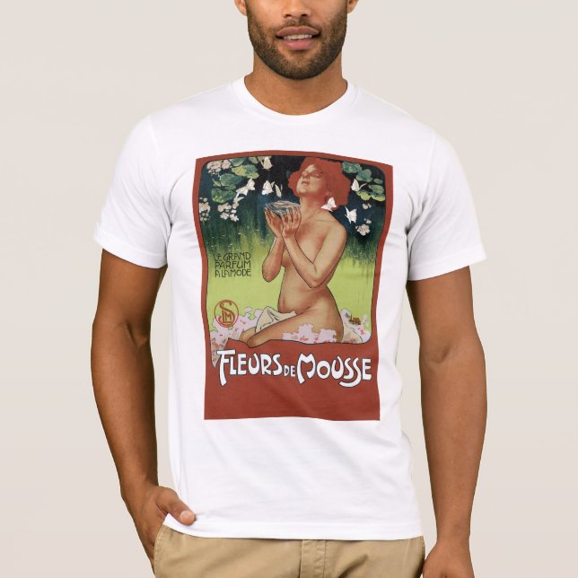 Fleurs de Mousse Tee Shirt (Framsida)