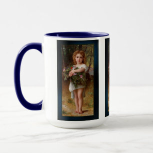 Fleurs De Printemps av William Bouguereau Mugg