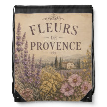 Fleurs de Provence påsesnöre väskor 