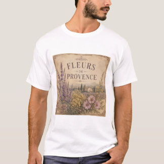 Fleurs de provence t-shirt