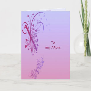 Fleurs Deco Mors dag Card Kort