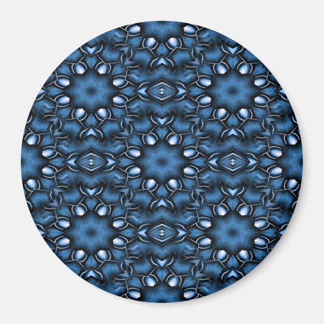 Fleurs en Bleu.... Magnet (Framsidan)