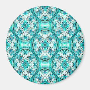 Fleurs en Turkos..... Magnet