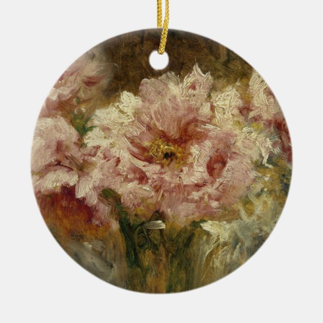 Fleurs - Félix Ziem Julgransprydnad Keramik (Framsidan)
