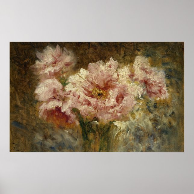 Fleurs - Félix Ziem Poster (Framsidan)