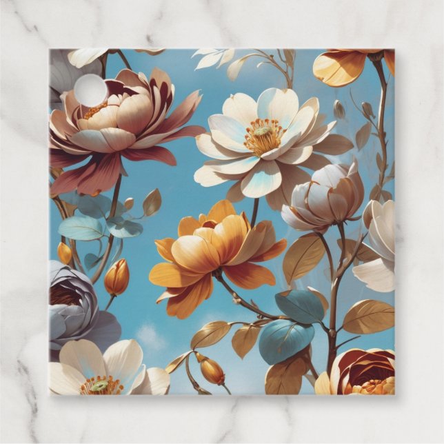 Fleurs Gåvor Etiketter (Framsida)