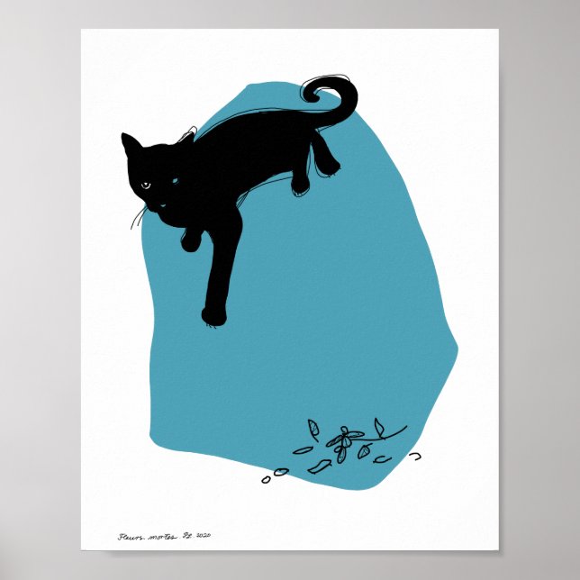 Fleurs Mortes (döda blommor) Poster (Framsidan)