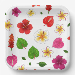 Fleurs tropicales hawaïennes