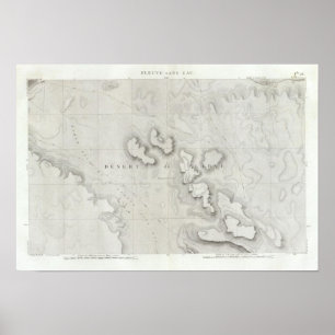 Fleuve Sans Eau, egypten Poster