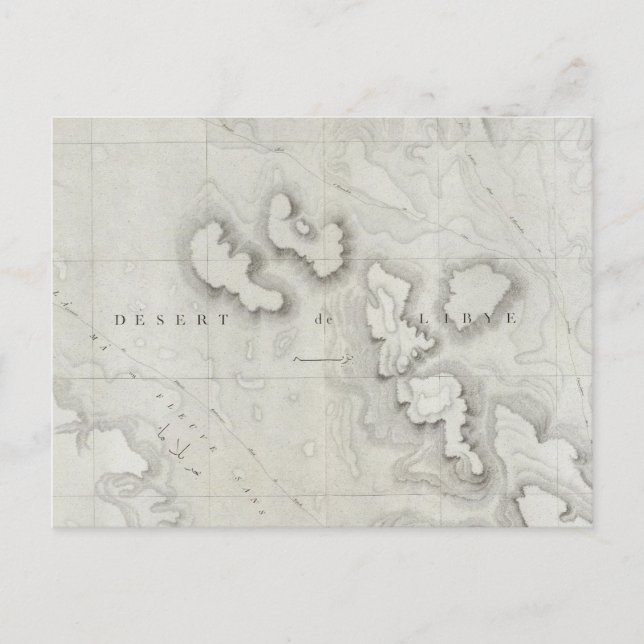 Fleuve Sans Eau, Egypten Vykort (Framsida)