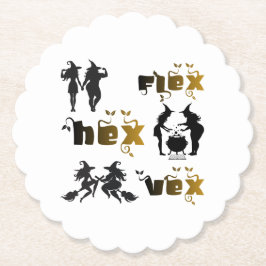 Flex. Hex. Vex. Kroppspositiva och mångfaldiga häx Underlägg Papper