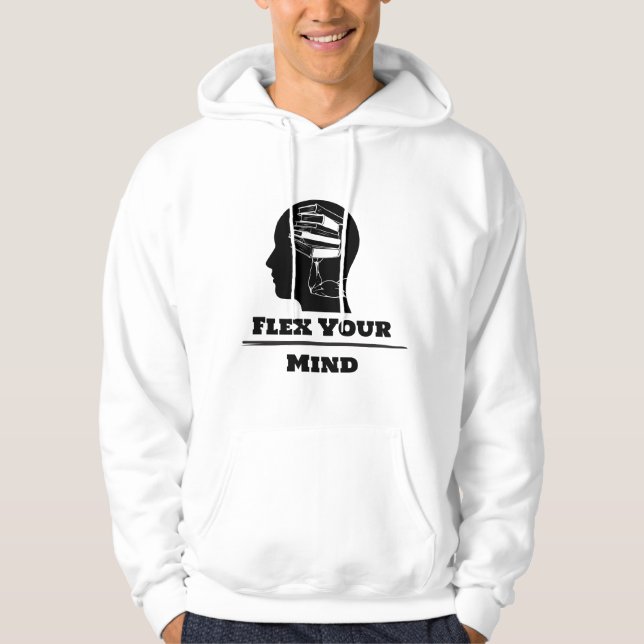 Flex Your Mind-Hoodie Hoodie (Framsida)