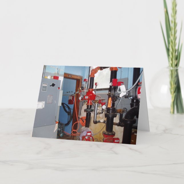 "Flex Your Rör"-födelsedagskort Kort (Framsida)