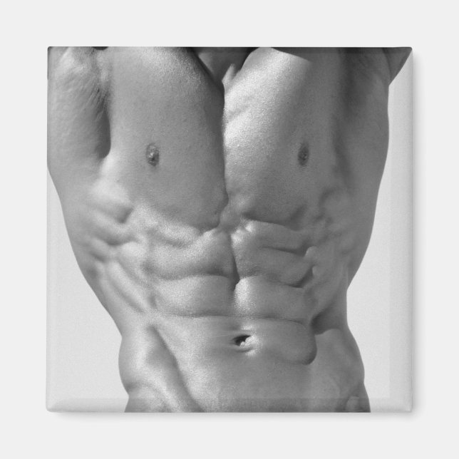 Flexed Abs Magnet (Framsidan)