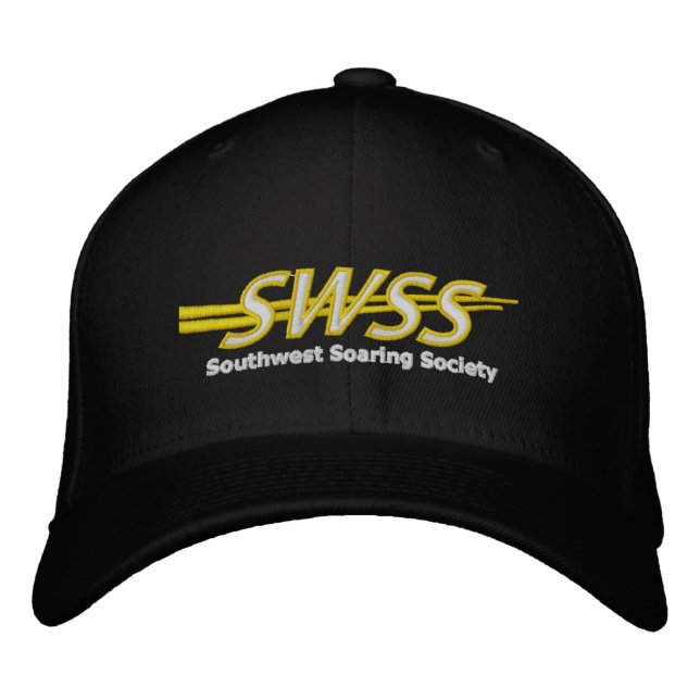 Flexfit Baseball Cap - SWSS (plocka hat & färg) Broderad Keps (Framsida)