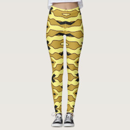 Flexi-passad multifärgad "Ratti_Kreativ_Arts" Legg Leggings