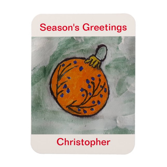 Flexibel för prydnadsföremål i julgran magnet (Vertikal)