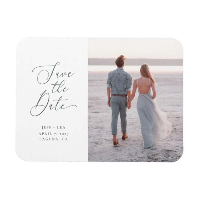 Flexibel fotomagnet i Brev Magnet (Horisontell)