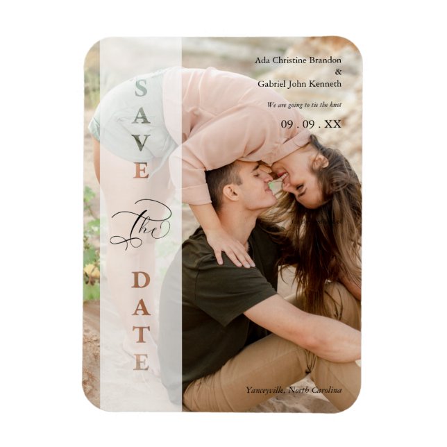 Flexibel fotomagnet magnet (Vertikal)