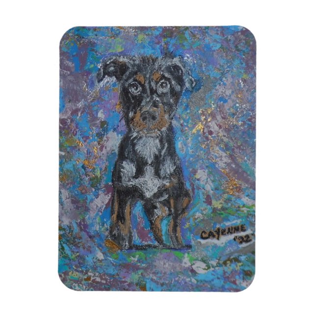 Flexibel fotomagnet magnet (Vertikal)