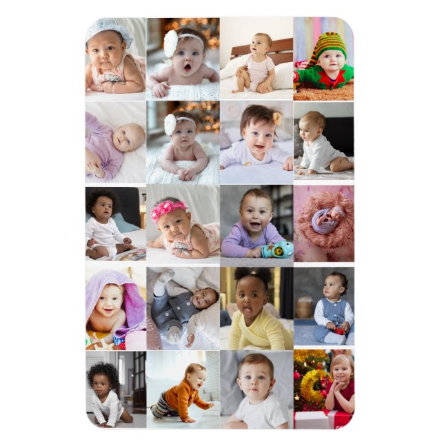 Flexibel fotomagnet magnet (Vertikal)