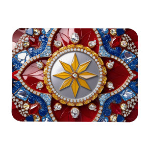 Flexibel fotomagnet med Colombia Färg Magnet