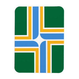 Flexibel fotomagnet med flagga av Portland Magnet