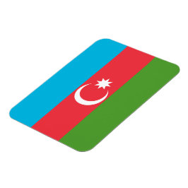 Flexibel fotomagnet med flagga Azerbajdzjan Magnet