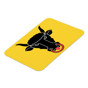 Flexibel fotomagnet med flagga från kantonen Uri Magnet