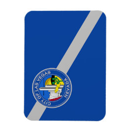 Flexibel fotomagnet med flagga Las Vegas Magnet