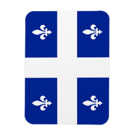 Flexibel fotomagnet med flagga Quebec Magnet