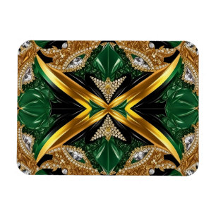 Flexibel fotomagnet med Jamaican Färg Magnet
