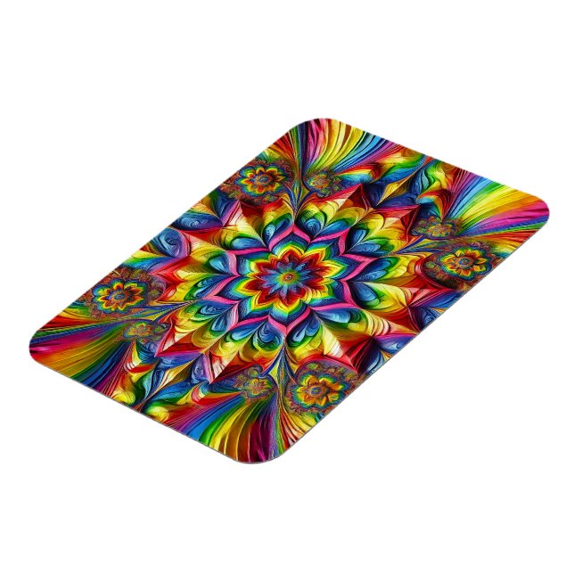 Flexibel fotomagnet med LGBTQ Färg Magnet (Vänstra Sidan)