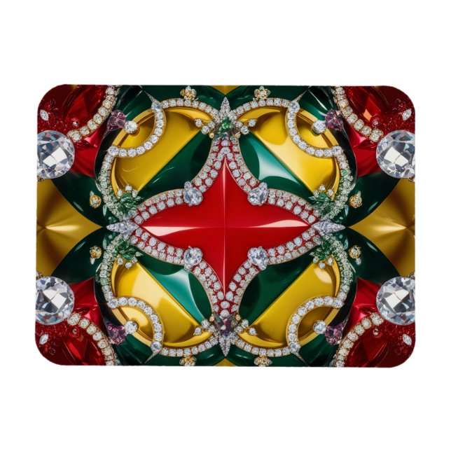 Flexibel fotomagnet med Los Angeles Färg Magnet (Horisontell)