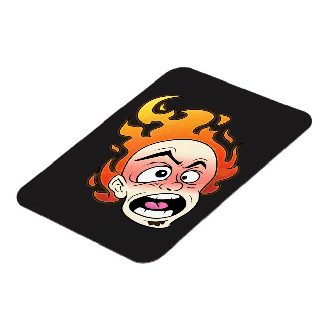Flexibel fotomagnet med skottskog magnet (Vänstra Sidan)