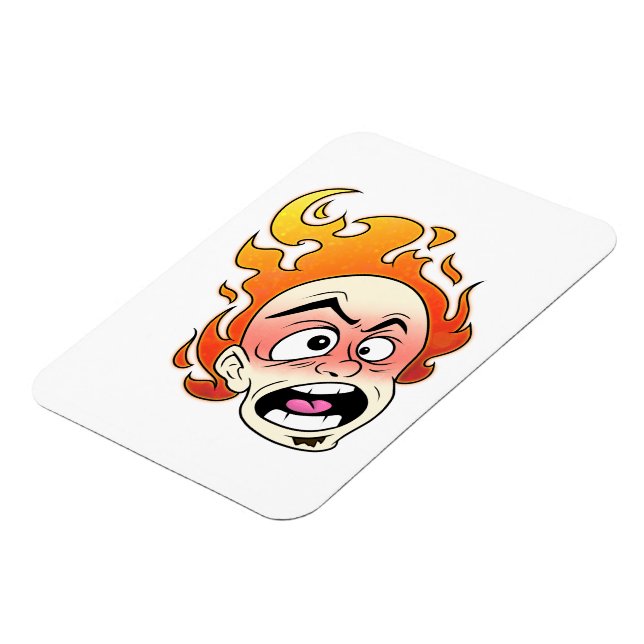 Flexibel fotomagnet med skottskog magnet (Vänstra Sidan)