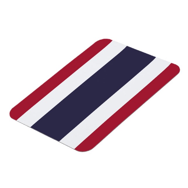 Flexibel fotomagnet med Thailands flagga Magnet (Vänstra Sidan)