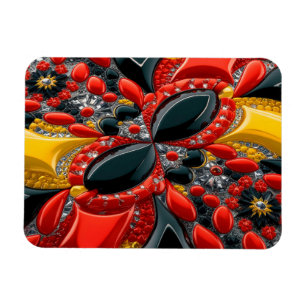 Flexibel fotomagnet med Tysklant Färg Magnet