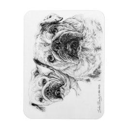 Flexibel magnet på Bald Divas!