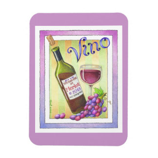 FLEXIBEL MAGNET - VINO! Du hade mig vid MERLOT!