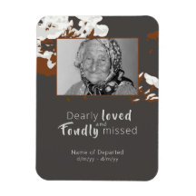 Flexibel minnesfotomagnet